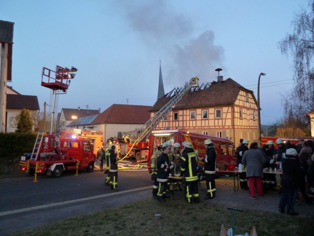 Gebäudebrand Altenmünster