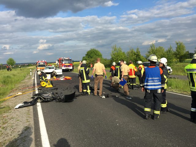 Tödlicher Verkehrsunfall B303 – Sömmersdorf
