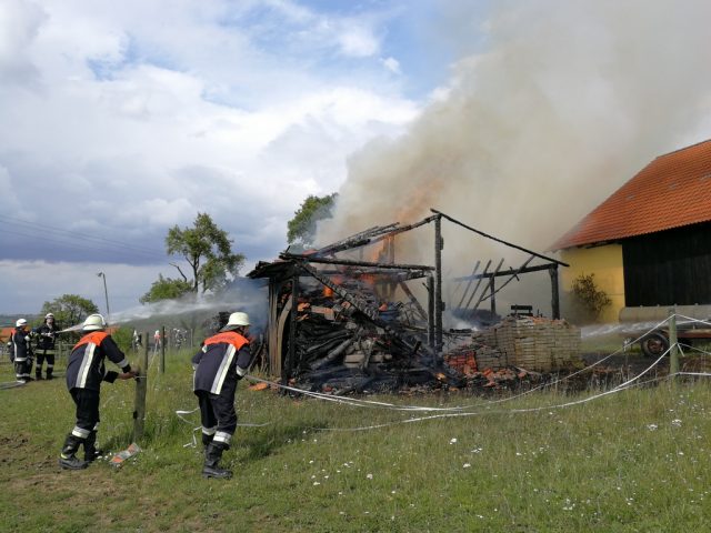 Brand Bauernhof Altenmünster