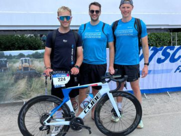 Erfolgreich beim Staffeltriathlon
